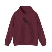 Raven Crow Hooded Sweatshirt 