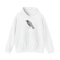 Raven Crow Hooded Sweatshirt 