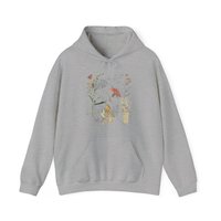 Mushroom Collage Hoodie Sweatshirt