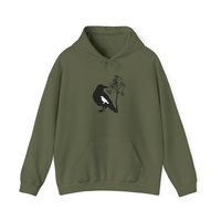 Crow Hoodie || Crow Hooded Sweatshirt