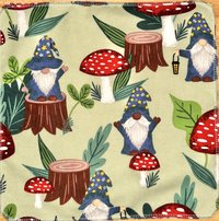 Gnomes & Mushrooms Paperless Towels || Unpaper Towels
