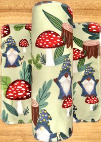 Gnomes & Mushrooms Paperless Towels || Unpaper Towels