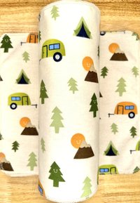 Adventure Time Paperless Towels || Unpaper Towels || Eco Sustainable Gifts 12x12 Sheets