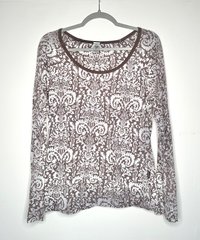 Eggplant&Damask Tee  ℓαяgє 