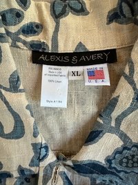 Linen&Botanical Sleeveless Jacket  χℓαяgє 