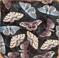 Winter Moths Paperless Towels || Unpaper Towels || Eco Sustainable Kitchen 12x12 Sheets