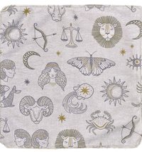 Astrology Paperless Towels || Zodiac Unpaper Towels || Eco Sustainable Zero Waste Kitchen 12x12 Sheets