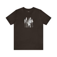 Tree Tee Shirt || Tree Lover T-Shirt || Forest T-shirt || Gender Neutral Gift || Forest Eco Tee