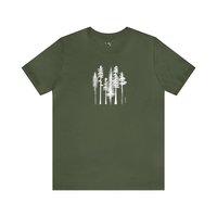 Tree Tee Shirt || Tree Lover T-Shirt || Forest T-shirt || Gender Neutral Gift || Forest Eco Tee