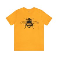 Bumblebee Eco Tee Shirt || Bombus Tee shirt || Bumble Bee T-shirt Gender Neutral Gift || Pollinator Eco Tee
