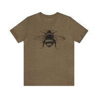 Bumblebee Eco Tee Shirt || Bombus Tee shirt || Bumble Bee T-shirt Gender Neutral Gift || Pollinator Eco Tee