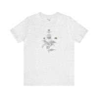 Bee Balm Bumblebee Tee Shirt || Monarda T-shirt || Pollinator Tee || Gender Neutral Gift