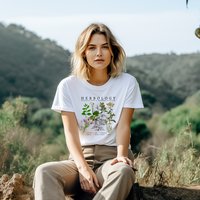 HERBOLOGY Tee Shirt || Herb Tee shirt || Botany T-Shirt || Herbal Gender Neutral Gift Eco T-Shirt