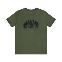 Into the Forest Tee shirt || Forest Tree Shirt || Nature Tree T-shirt Gender Neutral Gift