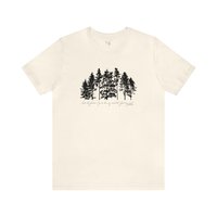 Into the Forest Tee shirt || Forest Tree Shirt || Nature Tree T-shirt Gender Neutral Gift