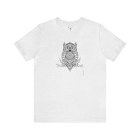 Mandala Owl Tee Shirt || Mandala Owl T-Shirt || Gender Neutral Gift Nature Tee || Owl Lover
