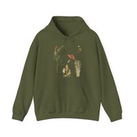 Mushroom Hoodie || Fungi Hoodie || Mycology Hooded Sweatshirt Gender Neutral Gift
