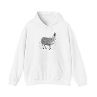 Llovely Llama Hoodie || Llama Llover Hoodie || Llama Hooded Sweatshirt Gender Neutral Gift