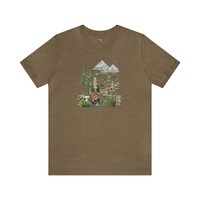Wildlife Home Tee || Wildlife T-shirt || Wildlife Conservation T-shirt || Nature ECO Tee Gift Gender Neutral Gift