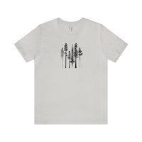 Tree Tee Shirt || Tree Lover T-shirt || Forest Tee || Gender Neutral Gift Eco T-Shirt