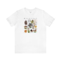 MYCOLOGY Tee Shirt || Fungi T-Shirt || Mushroom Lover T-shirt || Nature Eco Gender Neutral Gift