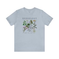 HERBOLOGY Tee Shirt || Herb Tee shirt || Botany T-Shirt || Herbal Gender Neutral Gift Eco T-Shirt