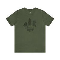 Preserve Old Growth Trees Tee || Eco Tee Shirt || Tree Lover T-shirt || Gender Neutral Gift