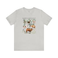 CAMELIDOLOGY Tee Shirt || Camelidology T-shirt || Gender Neutral Gift T-Shirt || Bactrian Camel Llama Guanaco Alpaca Vicuna