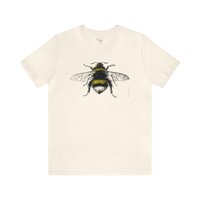 Bumble Bee Tee Shirt || Bombus Tee shirt || Vintage Bumble Bee T-shirt Gender Neutral Gift || Eco Tee