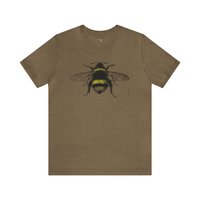 Bumble Bee Tee Shirt || Bombus Tee shirt || Vintage Bumble Bee T-shirt Gender Neutral Gift || Eco Tee