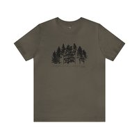 Into the Forest Tee shirt || Forest Tree Shirt || Nature Tree T-shirt Gender Neutral Gift