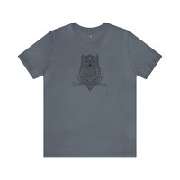 Mandala Owl Tee Shirt || Mandala Owl T-Shirt || Gender Neutral Gift Nature Tee || Owl Lover