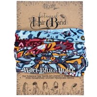 Hair Bands || Upcycled Eco gift with a Purpose || botanical hair accessories ||