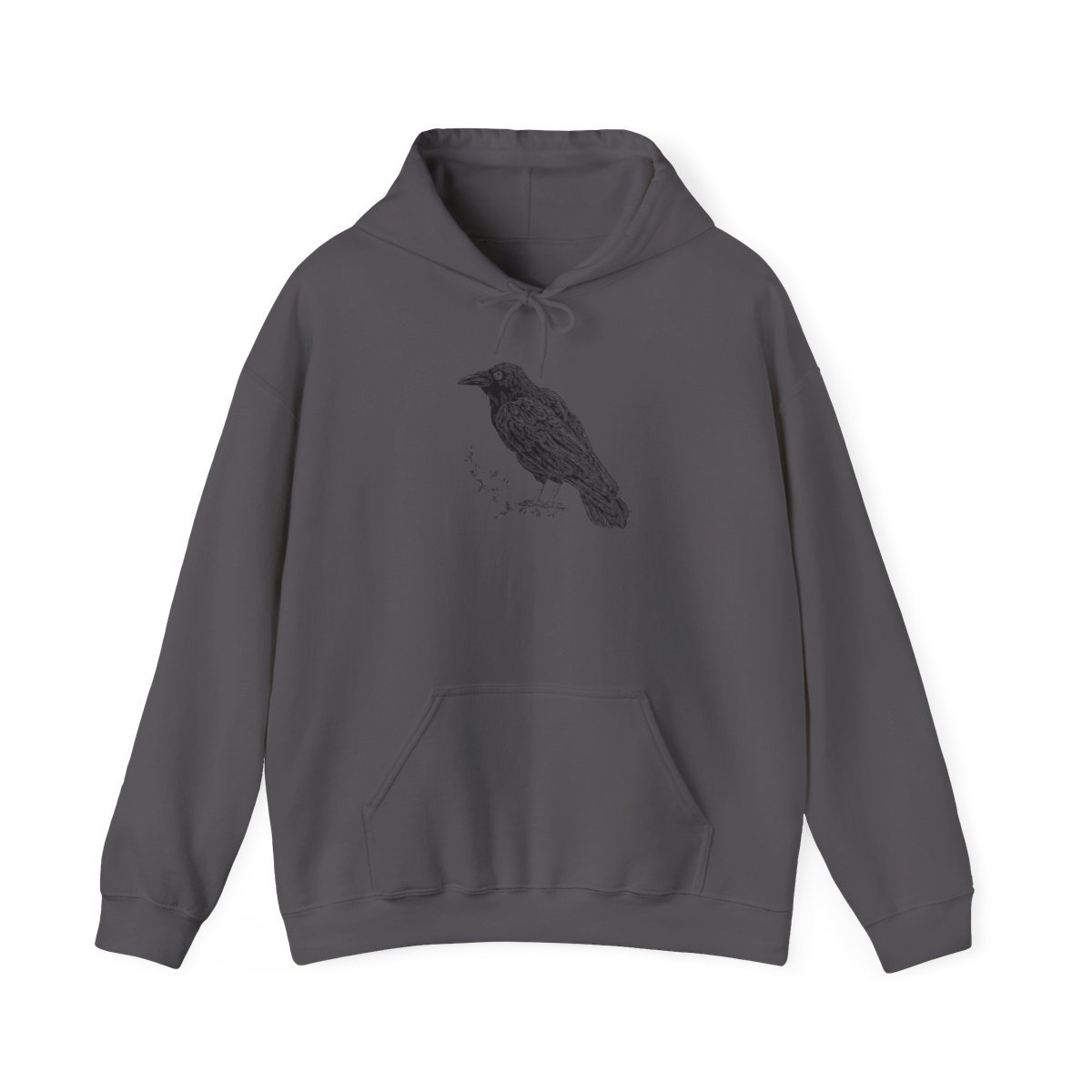 Raven Crow Hooded Sweatshirt 