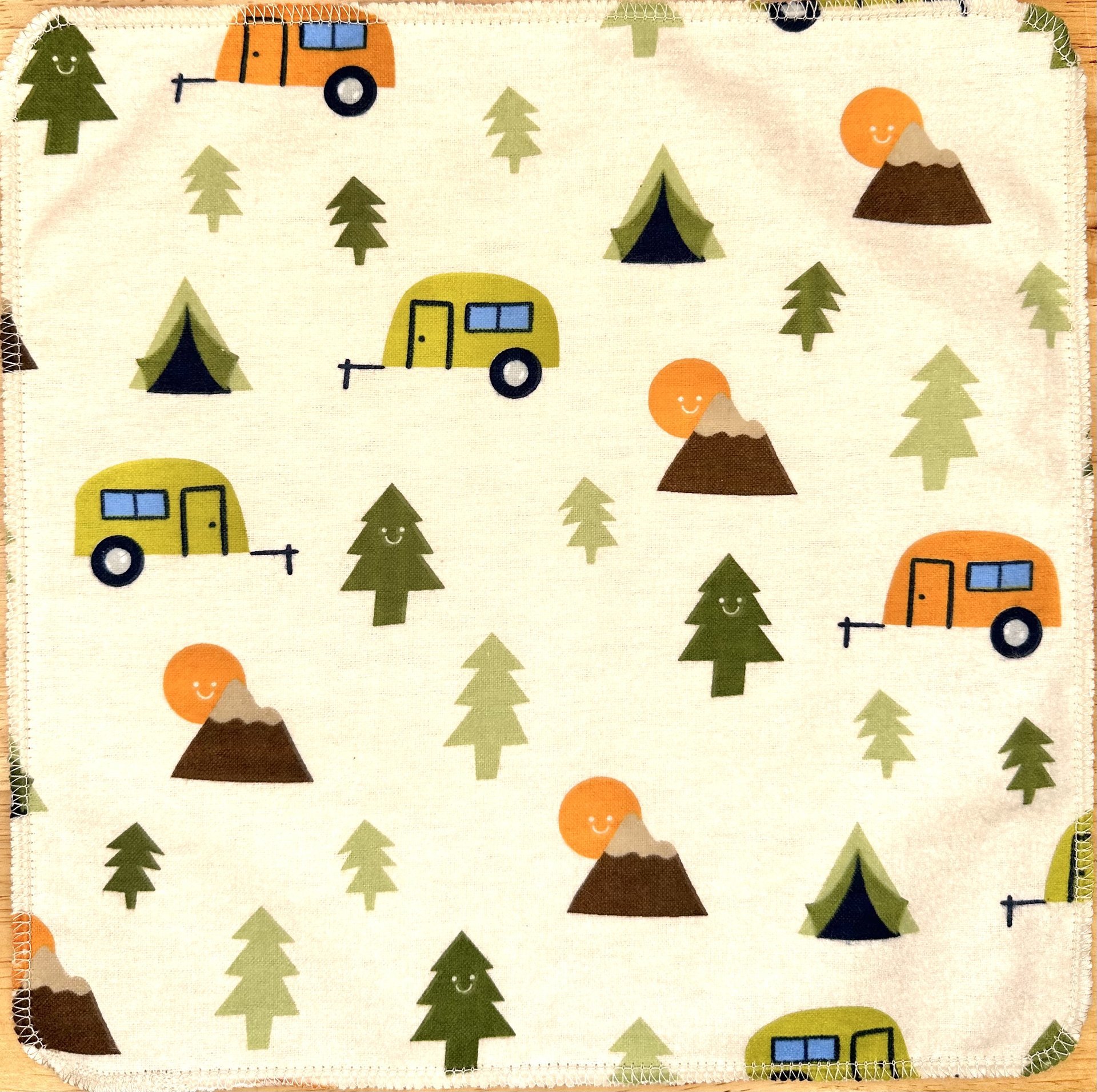 Adventure Time Paperless Towels || Unpaper Towels || Eco Sustainable Gifts 12x12 Sheets