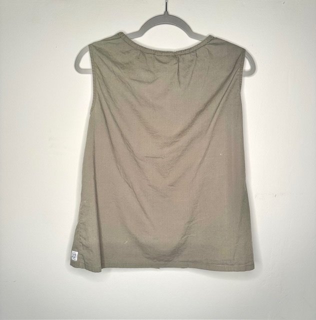 Green&Flowers Cotton Top  ℓαяgє 
