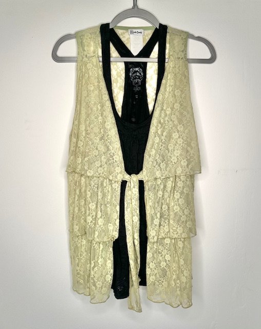 Lace&Lime Vest  ℓαяgє 