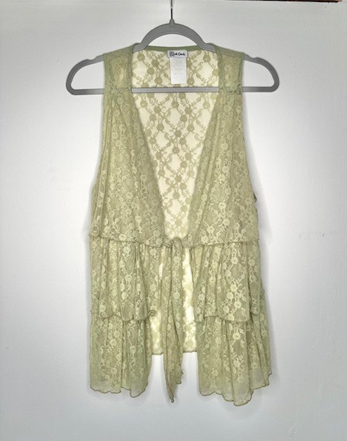 Lace&Lime Vest  ℓαяgє 