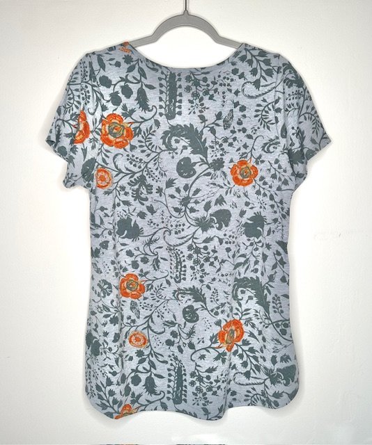 Grey&Botanical Tee  ℓαяgє 