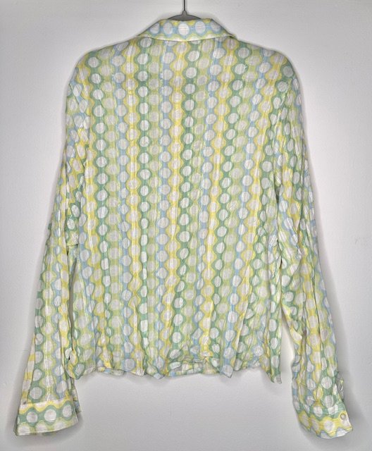 Blue&Green Dots Blouse  χℓαяgє 