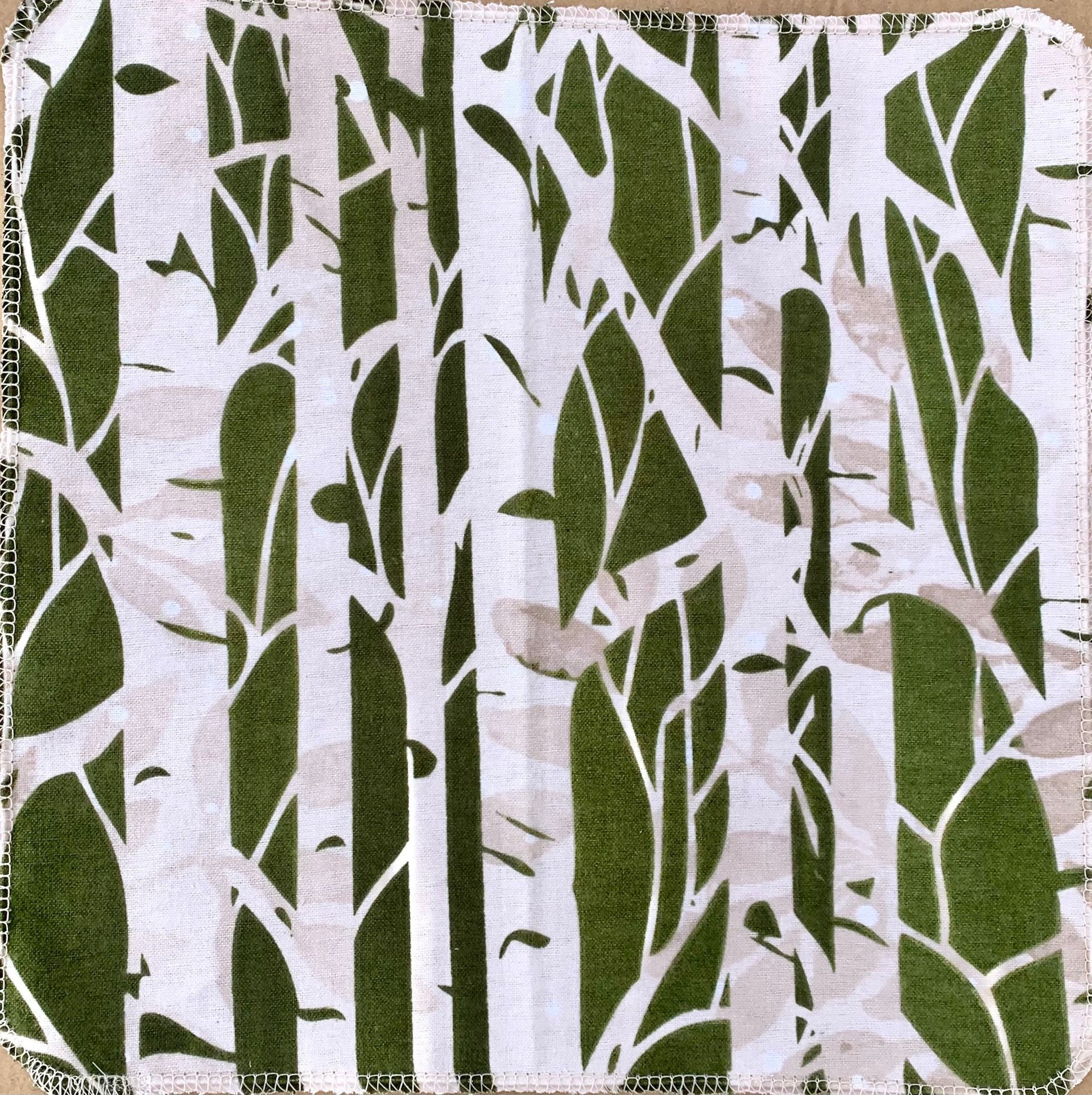 Trees Paperless Towels || Unpaper Towels || Eco Kitchen Gift Botanical || 12x12 Sheets