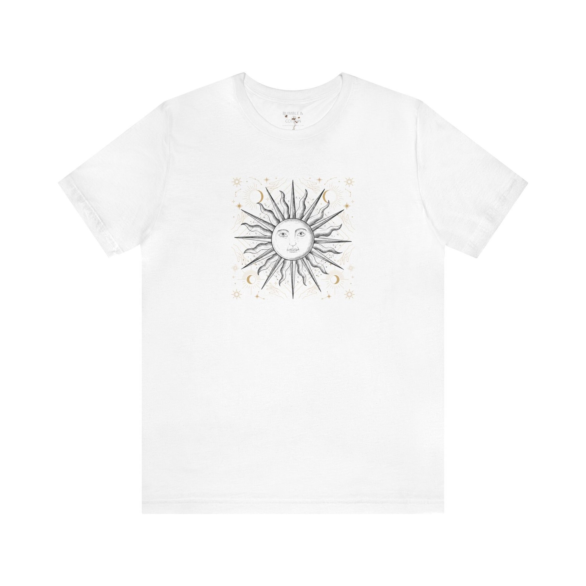 Esoteric Sun Tee Shirt || Celestrial Sun T-Shirt || Cosmic Sun T-shirt || Gender Neutral Gift