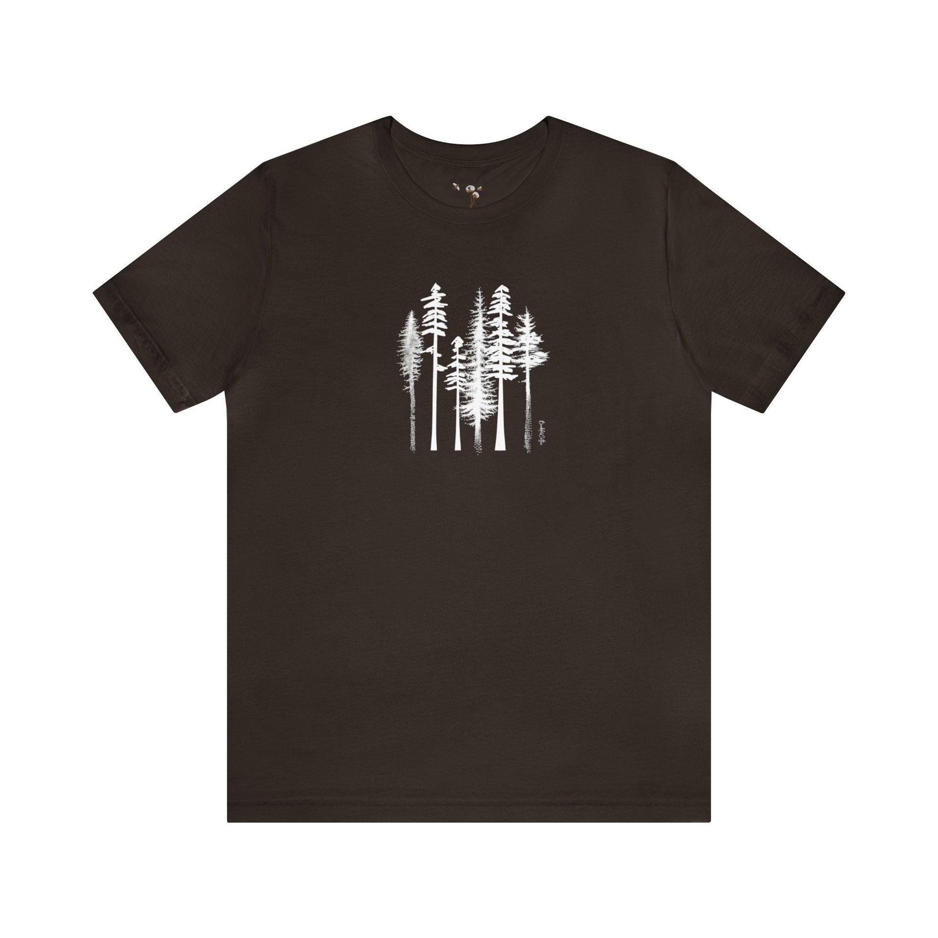 Tree Tee Shirt || Tree Lover T-Shirt || Forest T-shirt || Gender Neutral Gift || Forest Eco Tee