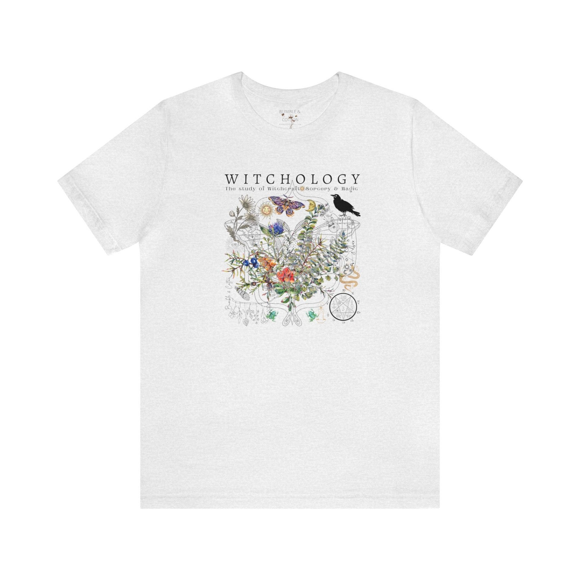 WITCHOLOGY Tee Shirt || Witchcraft T-shirt || Study of Witchcraft || Gender Neutral Gift