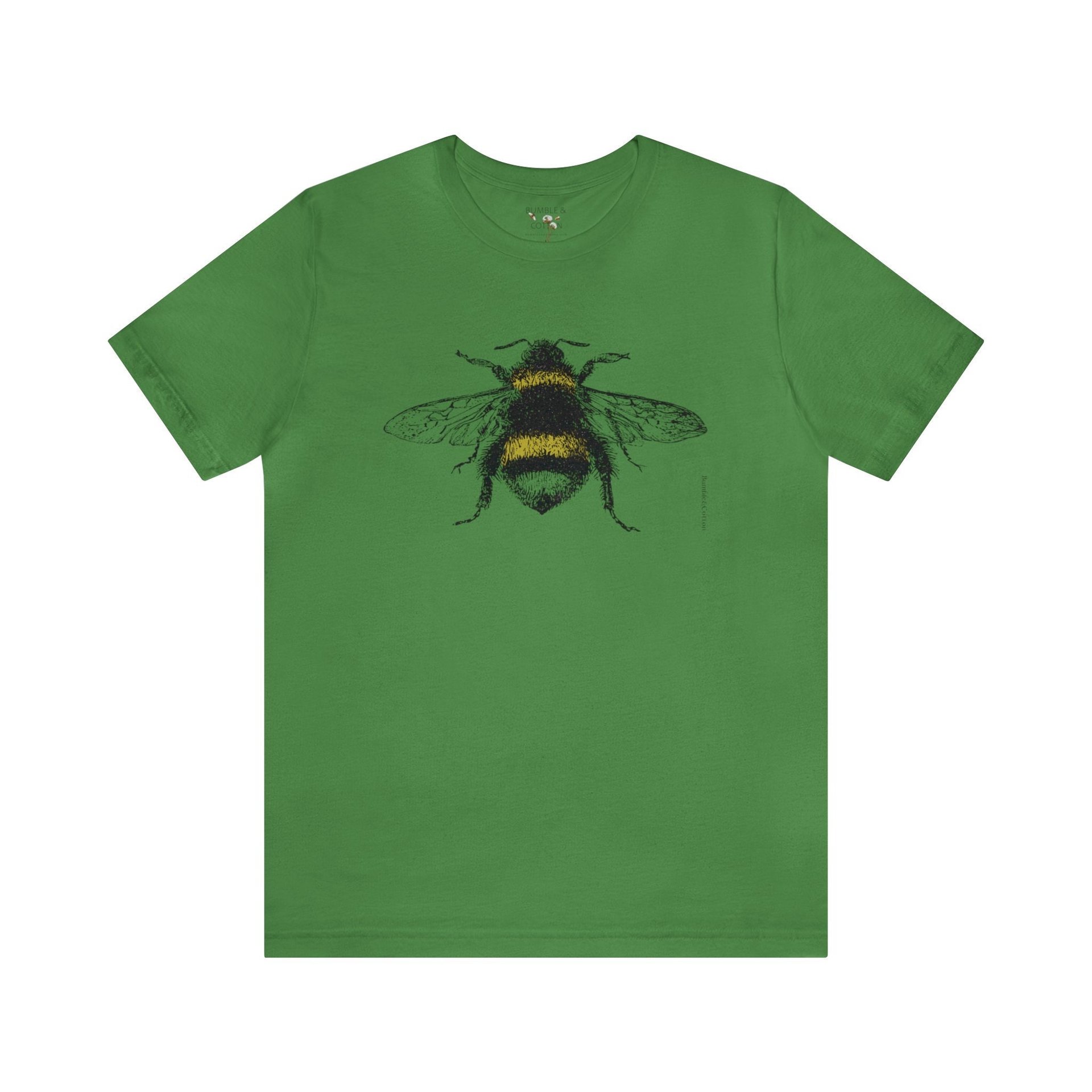Bumble Bee Tee Shirt || Bombus Tee shirt || Vintage Bumble Bee T-shirt Gender Neutral Gift || Eco Tee