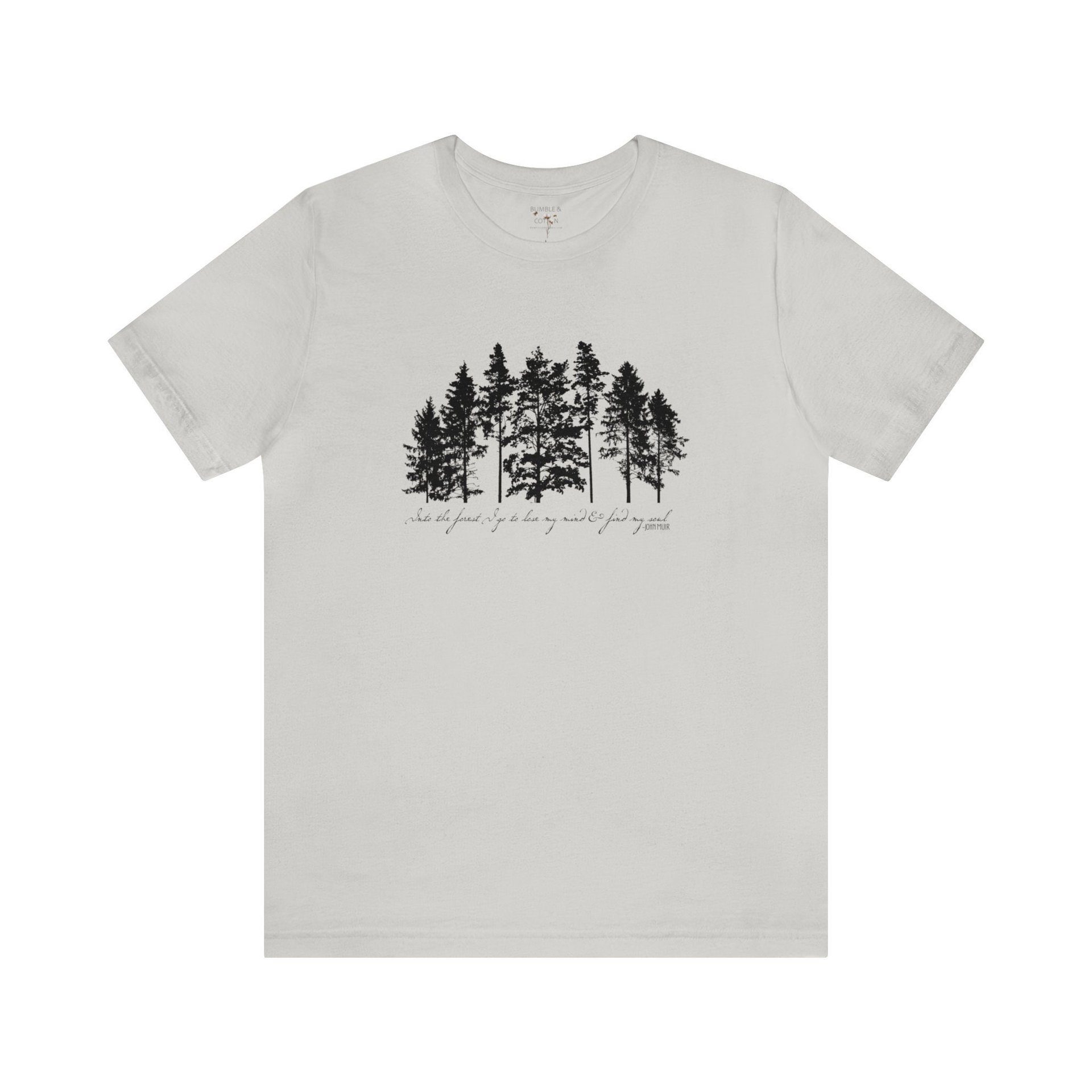 Into the Forest Tee shirt || Forest Tree Shirt || Nature Tree T-shirt Gender Neutral Gift