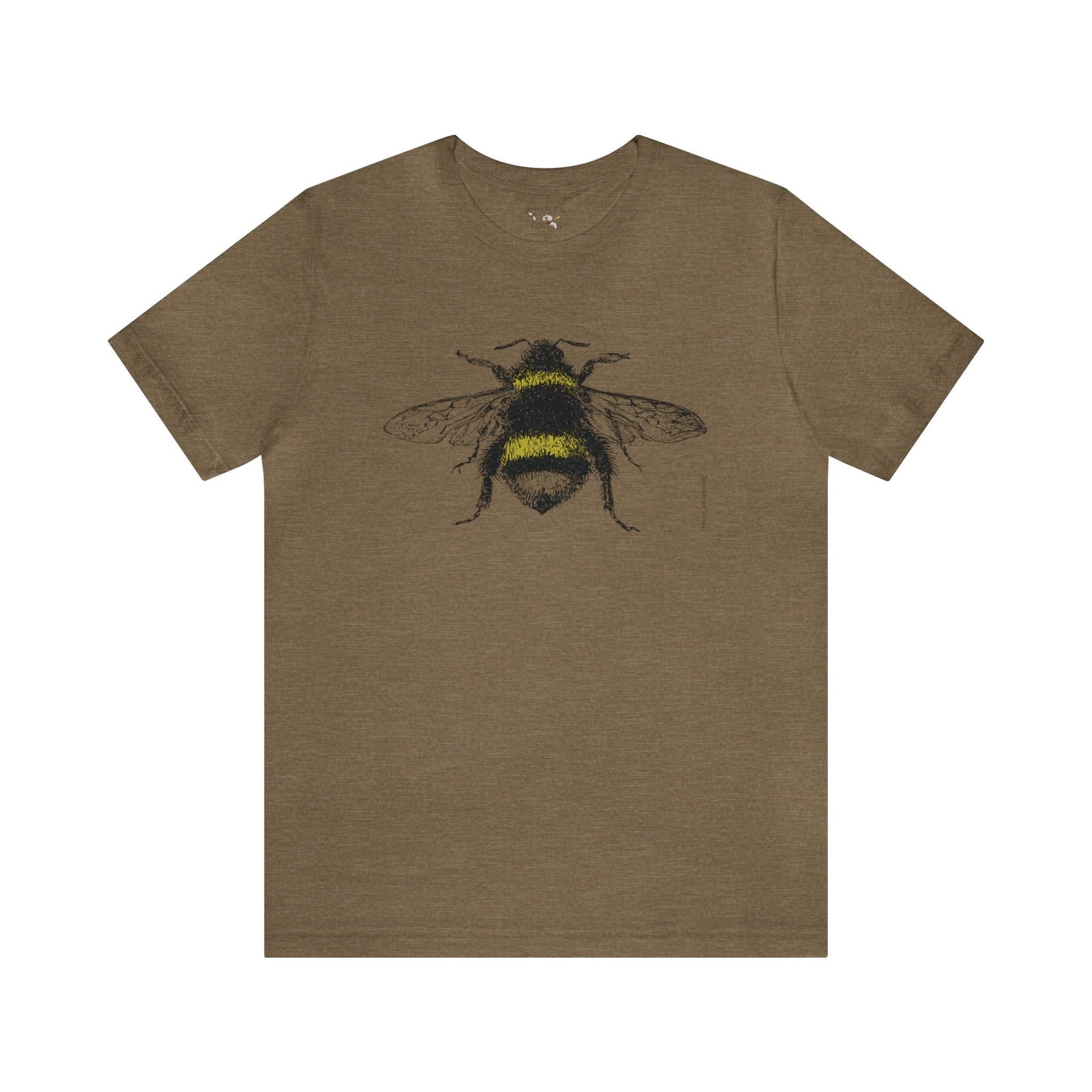 Bumble Bee Tee Shirt || Bombus Tee shirt || Vintage Bumble Bee T-shirt Gender Neutral Gift || Eco Tee