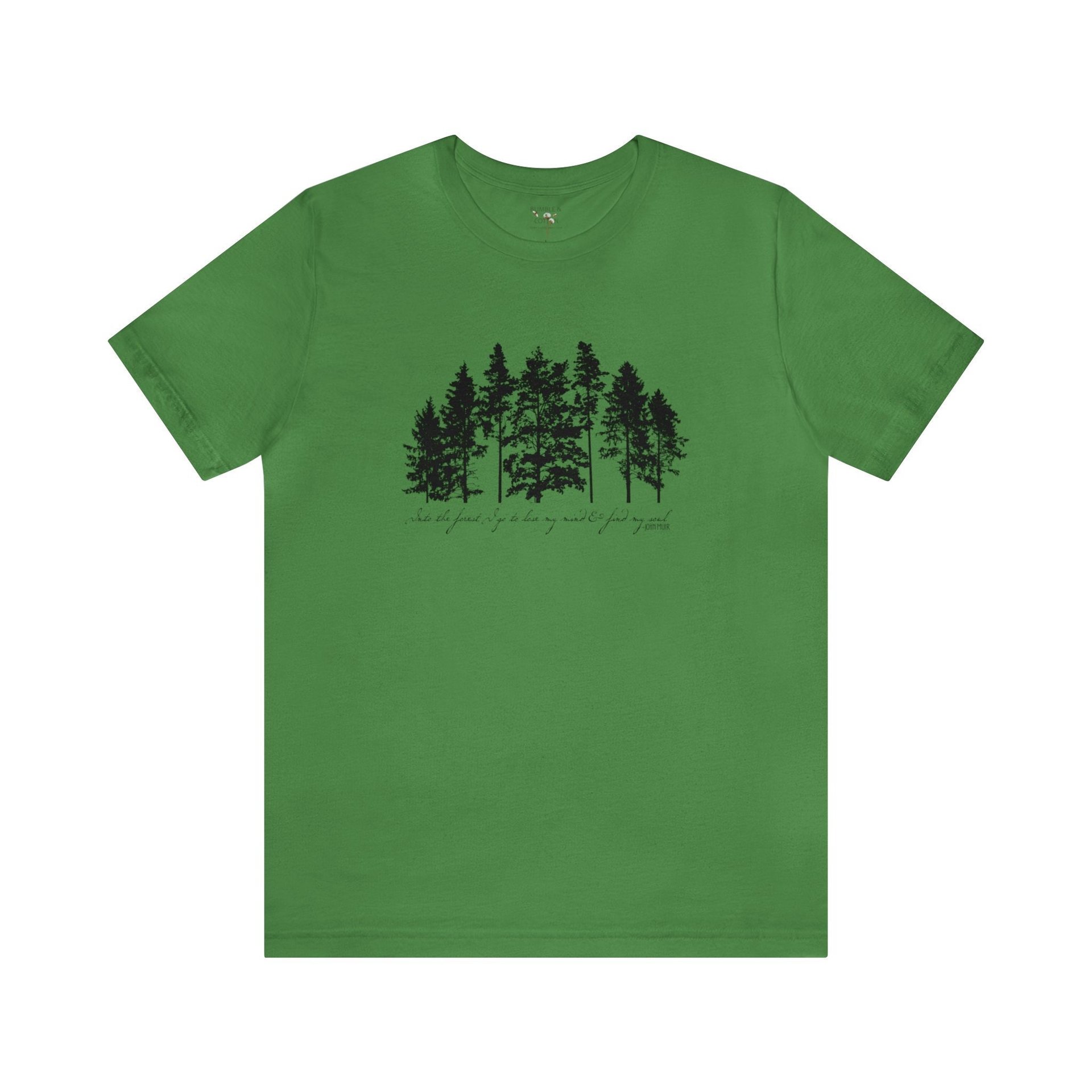 Into the Forest Tee shirt || Forest Tree Shirt || Nature Tree T-shirt Gender Neutral Gift