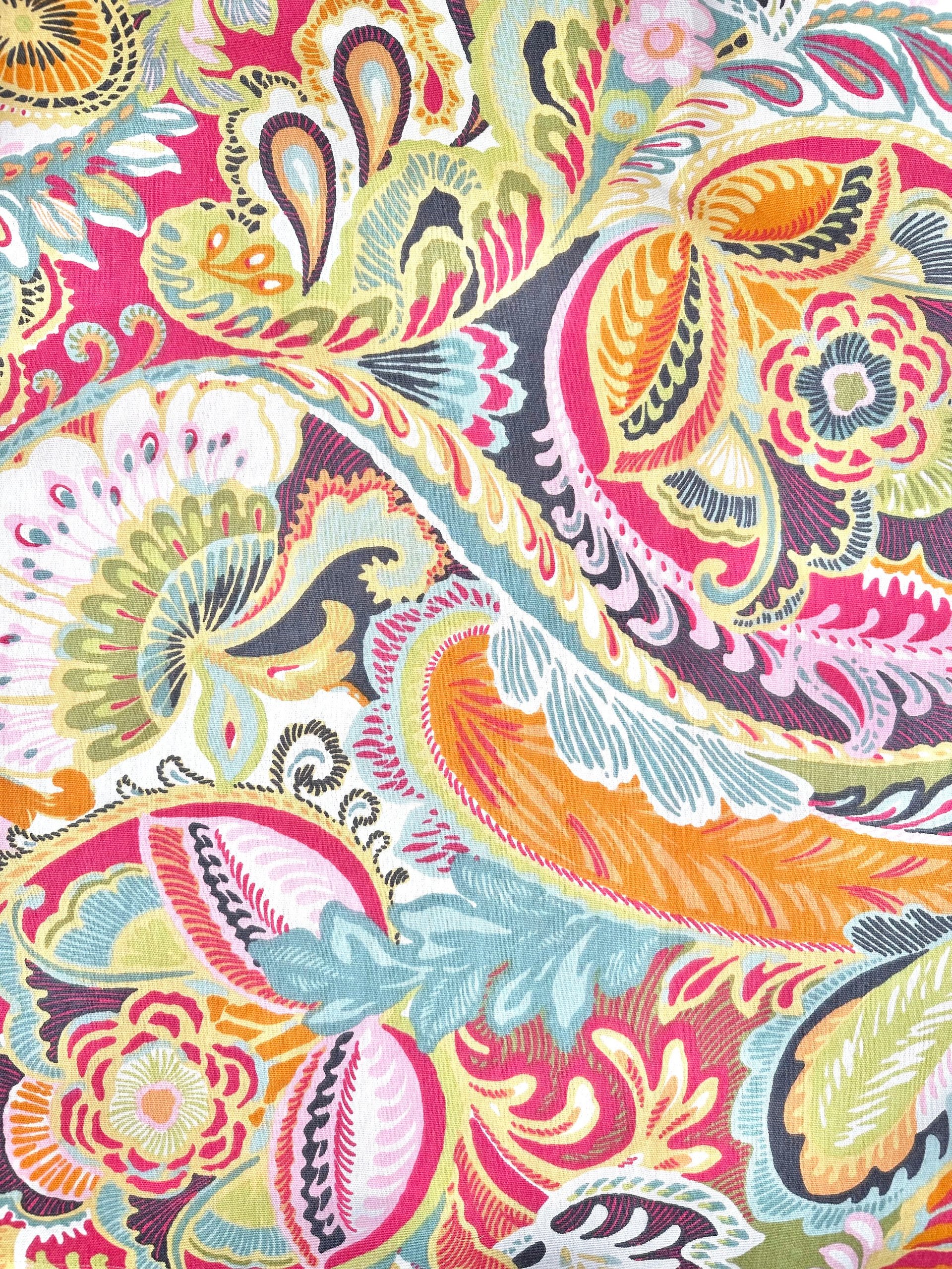 Swirly Leaves Chef Towel || Nature Inspired Kitchen Towel