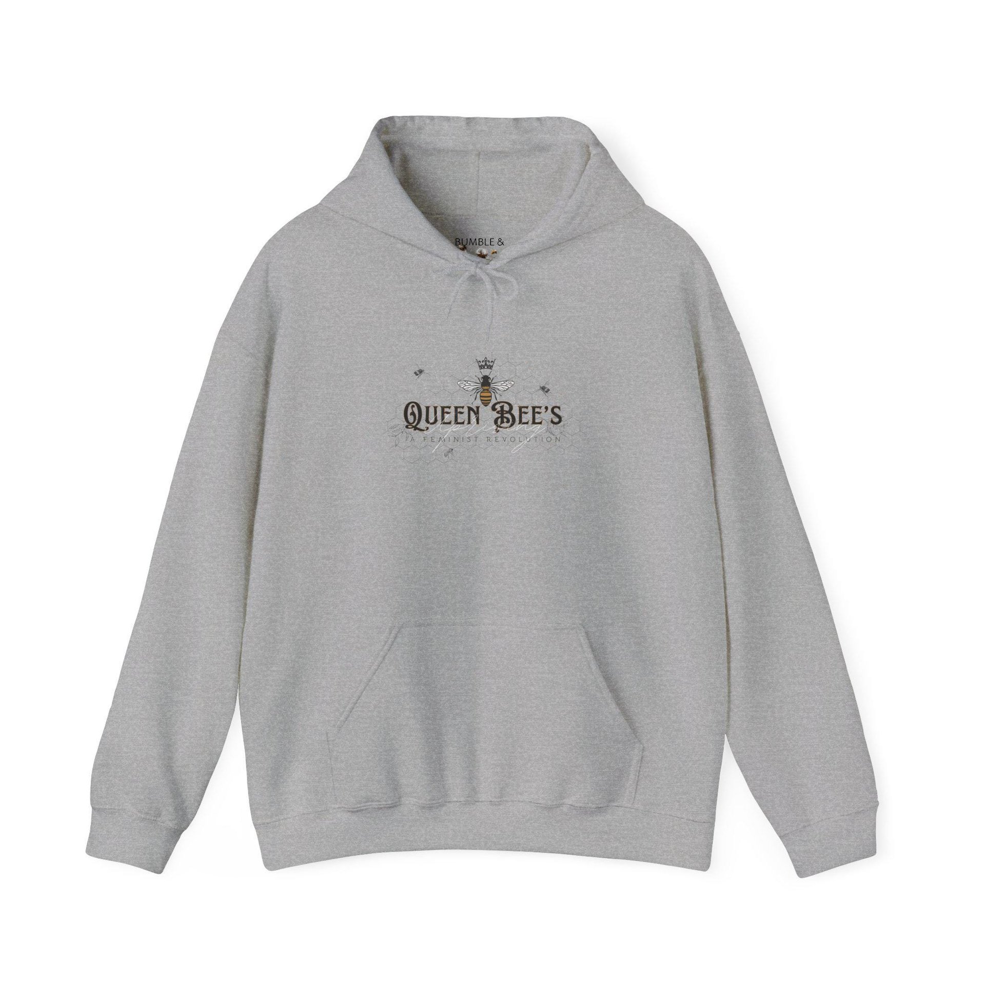 Queen Bee's Uprising Hoodie || Feminist Hoodie || Feminism Hooded Sweatshirt